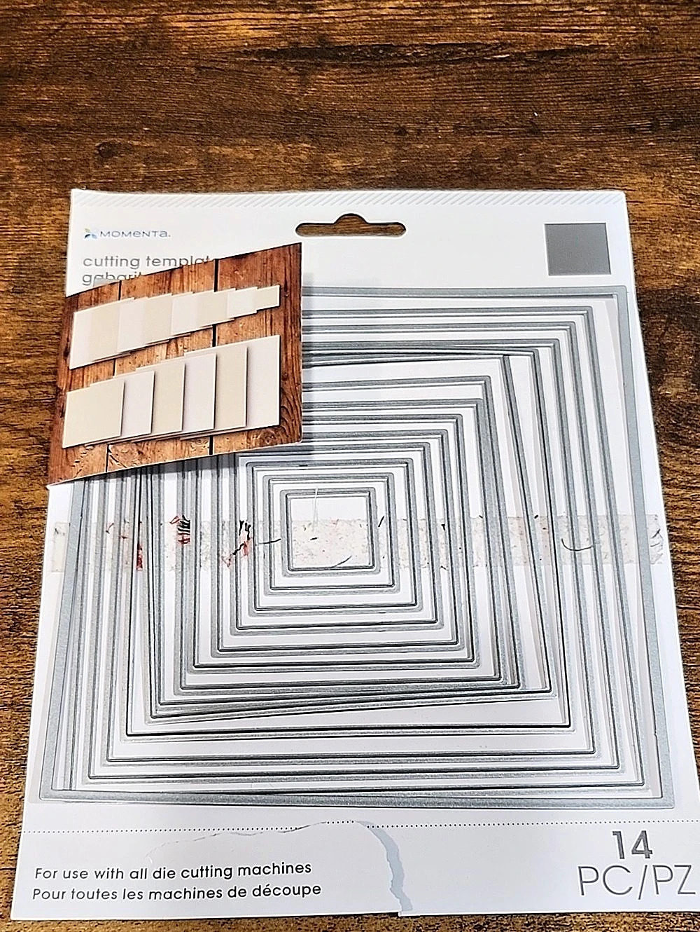 Momenta Nested Square Cutting Templates 14-Piece Set